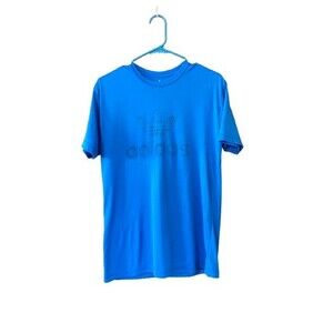 Adidas T Shirt Size Medium Youth Boys Distressed Graphic Short Sleeve Activewear